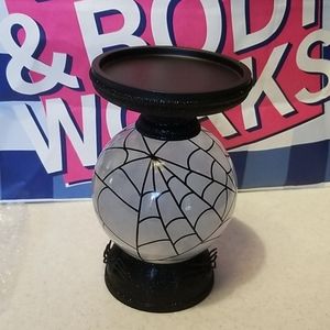 B&BW Halloween Bat Crystal Ball Candle Holder